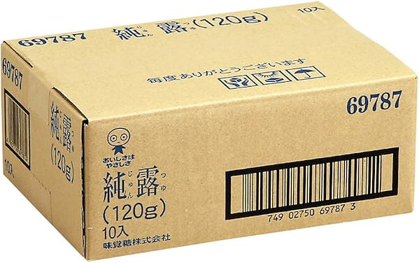 Qoo10] UHA味覚糖 純露 120g 【10袋】