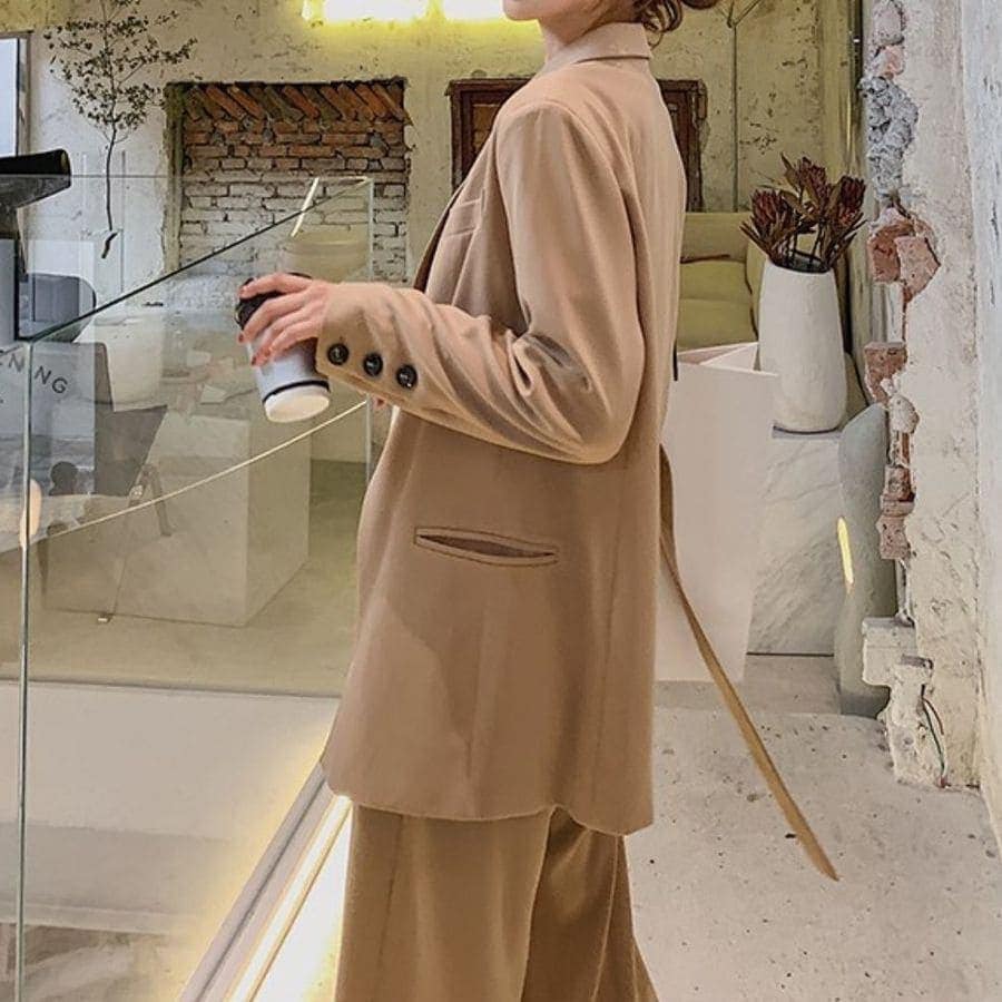 【高品質の製品】新品更新 【毎日厳選 】 セットアップ レディース スーツ パンツセット 長袖 10411 【高品質の製品】新品更新 【毎日厳選 】 セットアップ レディース スーツ パンツセット 長袖 10411