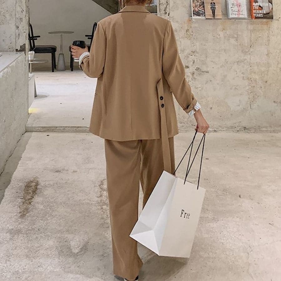 【高品質の製品】新品更新 【毎日厳選 】 セットアップ レディース スーツ パンツセット 長袖 10411 【高品質の製品】新品更新 【毎日厳選 】 セットアップ レディース スーツ パンツセット 長袖 10411