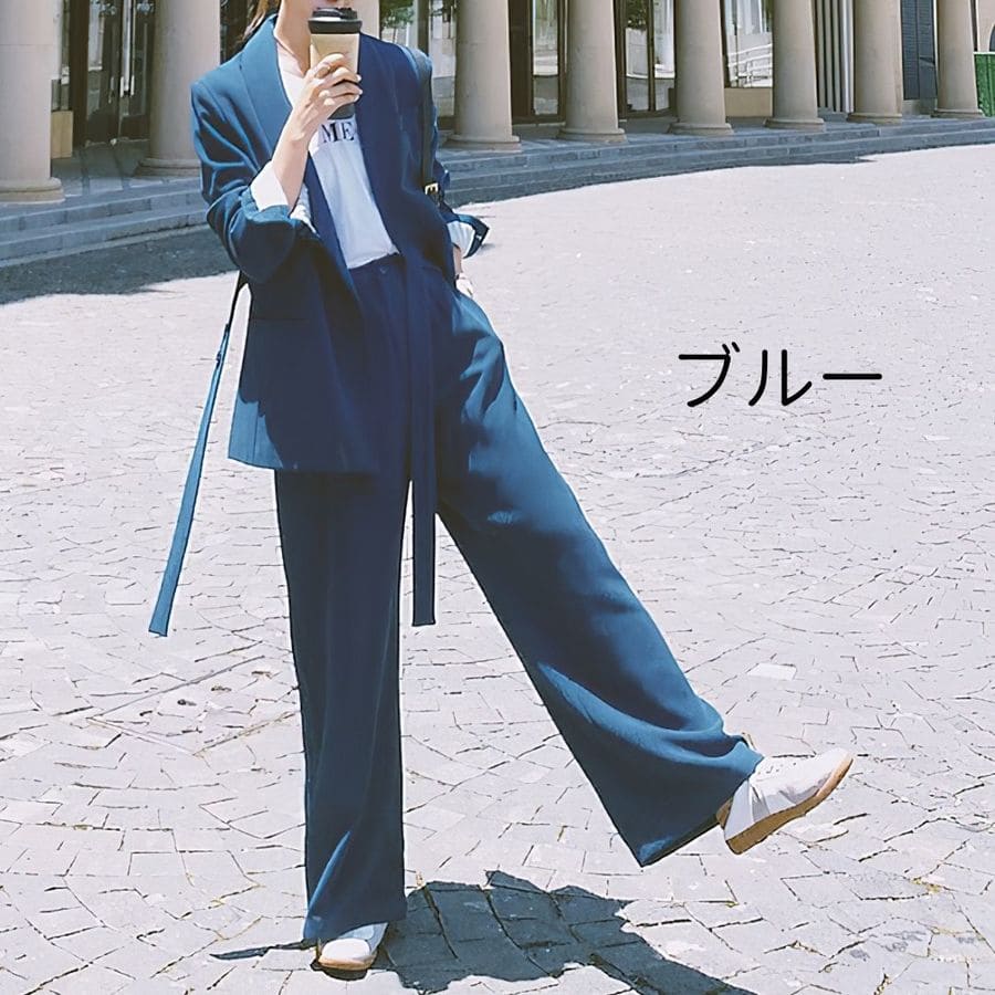 【高品質の製品】新品更新 【毎日厳選 】 セットアップ レディース スーツ パンツセット 長袖 10411 【高品質の製品】新品更新 【毎日厳選 】 セットアップ レディース スーツ パンツセット 長袖 10411