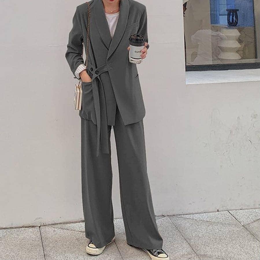 【高品質の製品】新品更新 【毎日厳選 】 セットアップ レディース スーツ パンツセット 長袖 10411 【高品質の製品】新品更新 【毎日厳選 】 セットアップ レディース スーツ パンツセット 長袖 10411