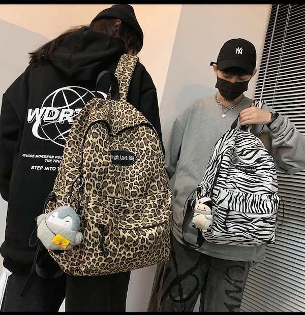 Qoo10] 3色 牛柄 ゼブラ柄 ヒョウ柄 風 ベル