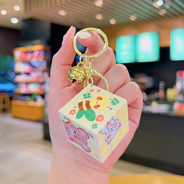 Qoo10] クロミのルービックキューブのキーホルダー