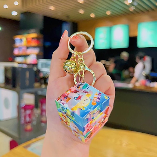 Qoo10] クロミのルービックキューブのキーホルダー