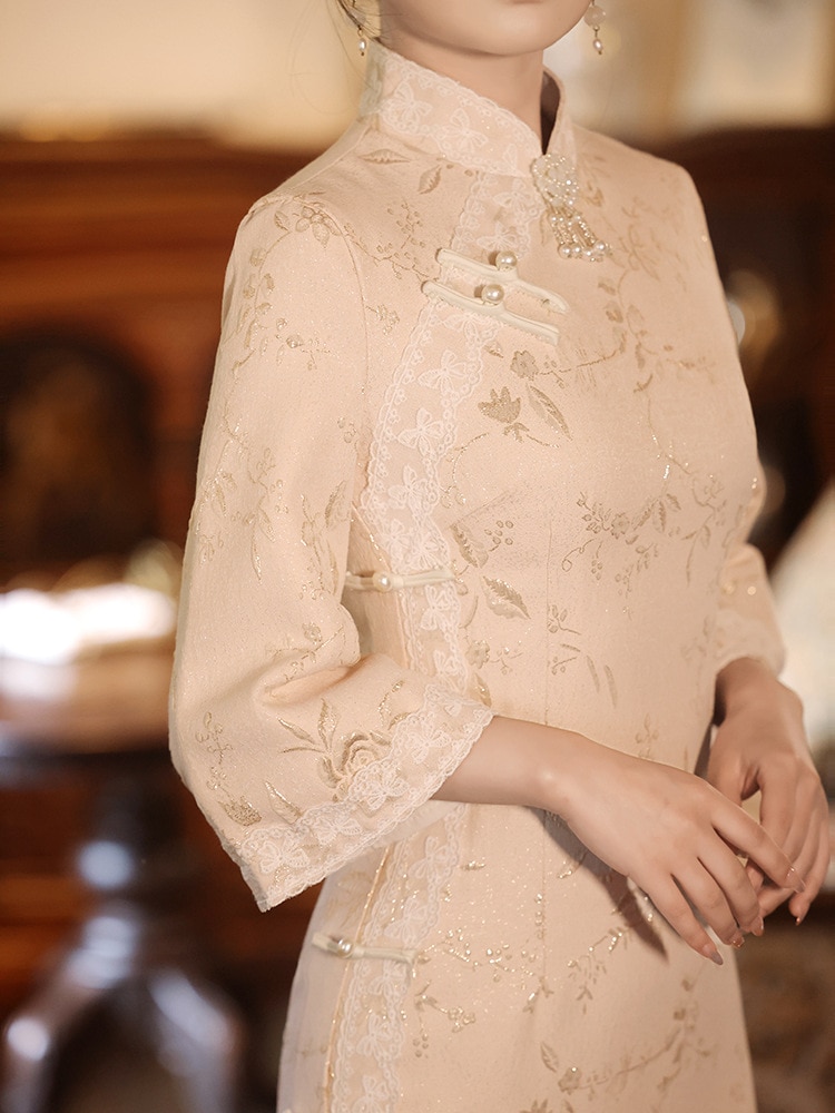 ワンピースドレスドレス秋の冬の長袖ハイエンドエレガントな毎日のウェアラブル新しいスタイル 2025 ワンピースドレスドレス秋の冬の長袖ハイエンドエレガントな毎日のウェアラブル新しいスタイル 2025