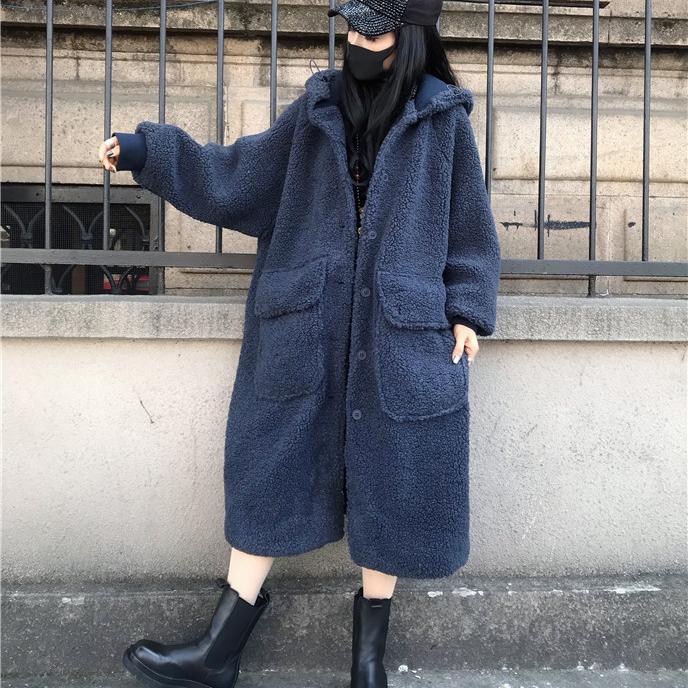 アウターその他 アウターコットンジャケット ジャケット レディース ラムズウール フード付き セミロング コート 厚手ウォーム 冬日系新作 ポリエステル おしゃれゆったり百掛快適けins韓国ファッショ アウターその他 アウターコットンジャケット ジャケット レディース ラムズウール フード付き セミロング コート 厚手ウォーム 冬日系新作 ポリエステル おしゃれゆったり百掛快適けins韓国ファッショ