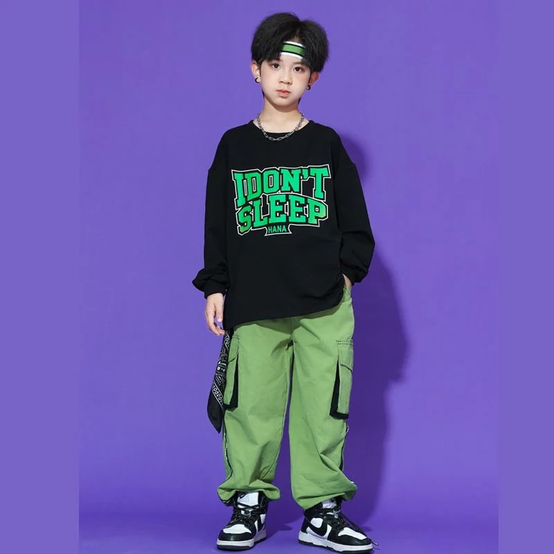 子供の街のダンスのショーのヒップホップの服装のスーツの男の子の出演服の女の子のhiphopのジャズのダンスのファッション服 子供の街のダンスのショーのヒップホップの服装のスーツの男の子の出演服の女の子のhiphopのジャズのダンスのファッション服