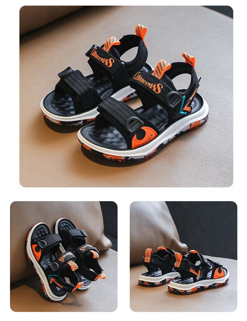 【2枚購入で1oo円OFF】サンダル キッズ ジュニア シューズ 男子 子供靴 子供 スポーツサンダル キッズサンダル kids ビーチサンダル 子ども 子供用 アウトドア スニーカー かわいい 16