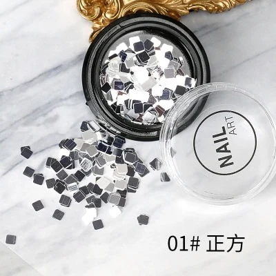 【1つ買うと12つ無料】ジェルネイルシルバーホログラム正方形ホログラムパーツメタルグリッターネットネイルパーツメンズネイル75 【1つ買うと12つ無料】ジェルネイルシルバーホログラム正方形ホログラムパーツメタルグリッターネットネイルパーツメンズネイル75