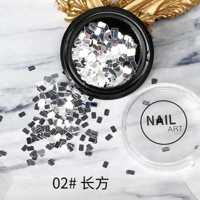 【1つ買うと12つ無料】ジェルネイルシルバーホログラム正方形ホログラムパーツメタルグリッターネットネイルパーツメンズネイル75 【1つ買うと12つ無料】ジェルネイルシルバーホログラム正方形ホログラムパーツメタルグリッターネットネイルパーツメンズネイル75