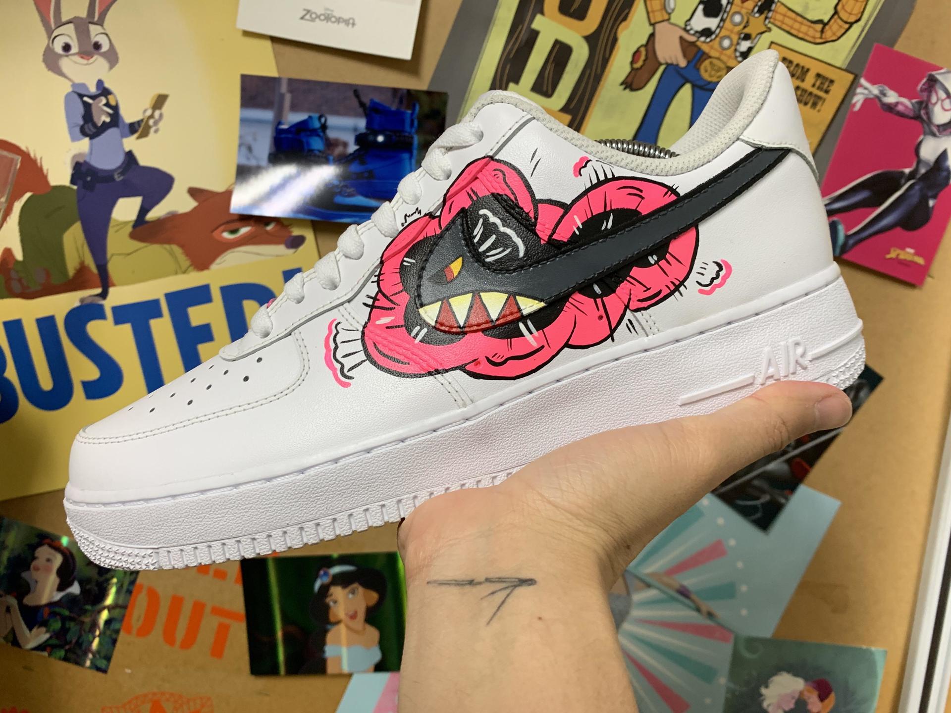 Nike Air Force1 ジョーズカスタム シューズ 新作高品質 Www Portdakar Sn