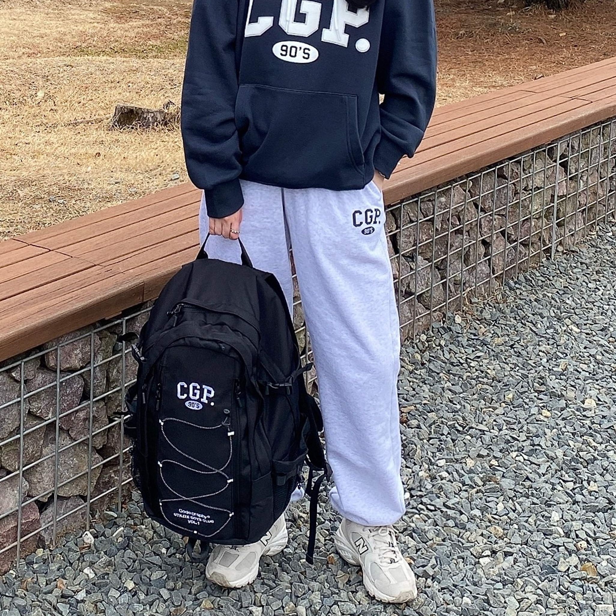 CGP アーチロゴ バックパック_ブラック 34L CGP アーチロゴ バックパック_ブラック 34L