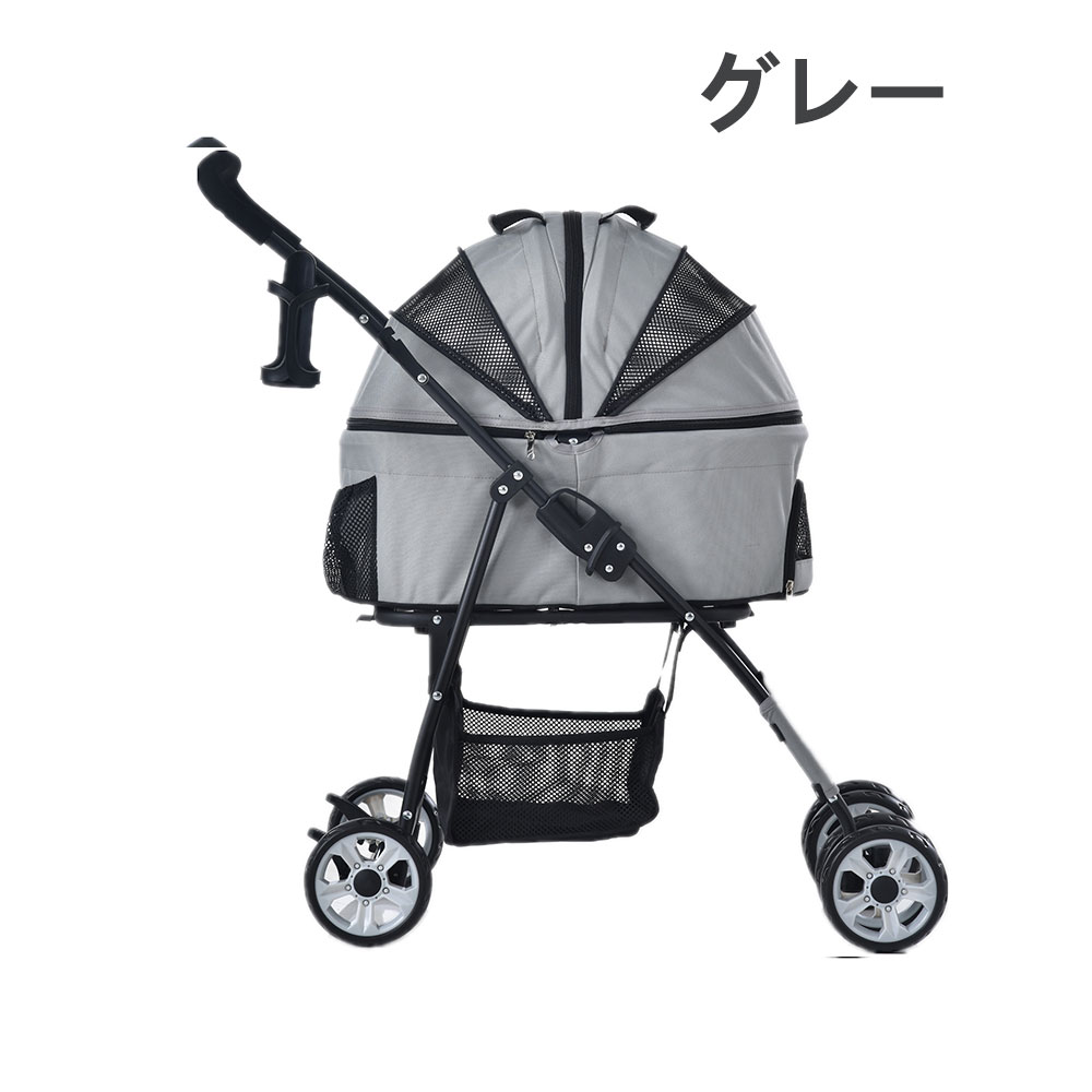 ペットカート 取り外し可能 折りたたみ 組立簡単ペットカート 分離式 取り外し可能 折りたたみ 多頭