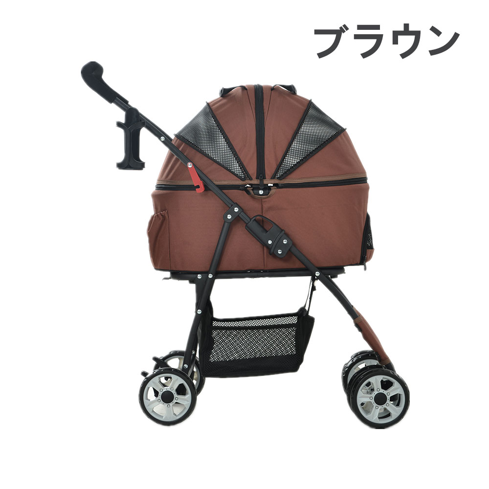 ペットカート 取り外し可能 折りたたみ 組立簡単ペットカート 分離式 取り外し可能 折りたたみ 多頭