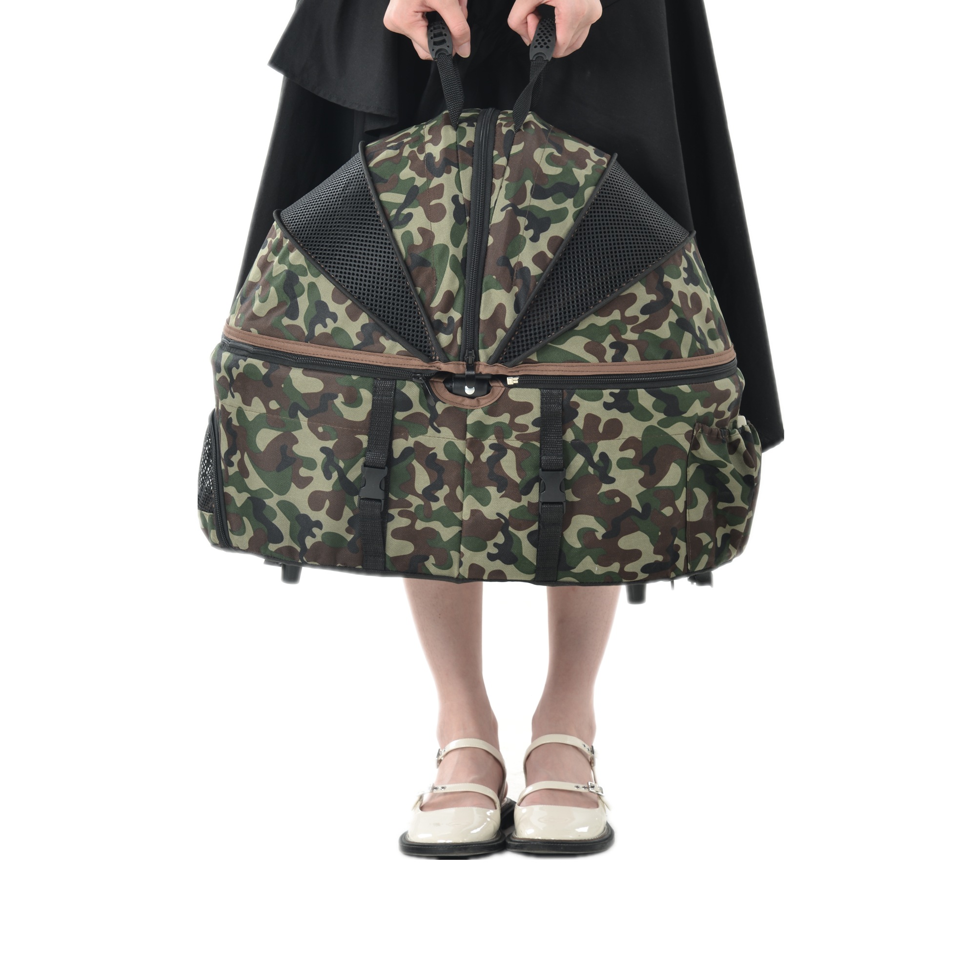 ペットカート 取り外し可能 折りたたみ 組立簡単ペットカート 分離式 取り外し可能 折りたたみ 多頭