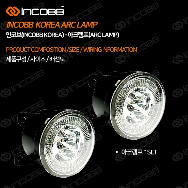 INCOBB KOREA QM3(20132015) Super bright ARC lamp LED fog light + DRL mdprevattcaulkingandwaterproofing.com