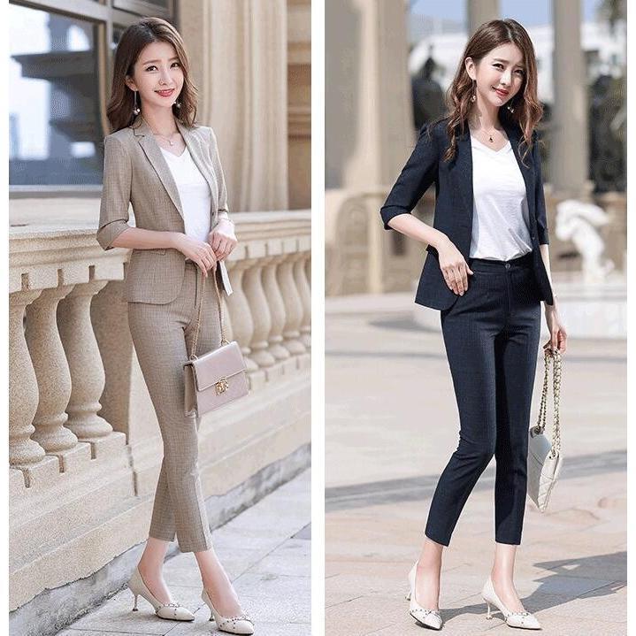パンツスーツレディースパンツセット ジャケット+パンツ 冷房対策テーラードジャケット 九分丈パンツ 通勤スーツ ビジネス オフィス S4XL30%までに制限 パンツスーツレディースパンツセット ジャケット+パンツ 冷房対策テーラードジャケット 九分丈パンツ 通勤スーツ ビジネス オフィス S4XL30%までに制限