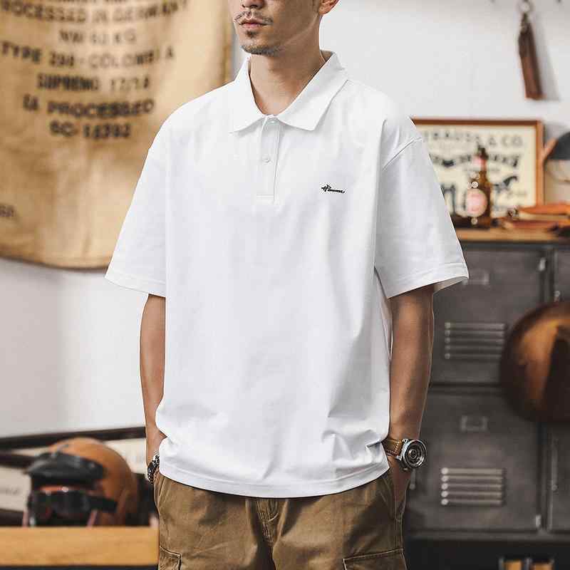 ポロシャツ アメリカン アウトドア 日焼け防止 Tシャツ メンズ 半袖 夏 トップス シワ防止 吸湿 速乾 ノーアイロン ブラック ホワイト カーキ