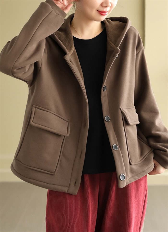 ボタンパーカー 裏起毛 レディース 秋 冬 厚手 長袖 スウェット パーカー 大きい サイズ ジャケット ブルゾン アウター カーディガン ライトアウター コート ボタン 長袖 羽織り 大きい ゆった ボタンパーカー 裏起毛 レディース 秋 冬 厚手 長袖 スウェット パーカー 大きい サイズ ジャケット ブルゾン アウター カーディガン ライトアウター コート ボタン 長袖 羽織り 大きい ゆった