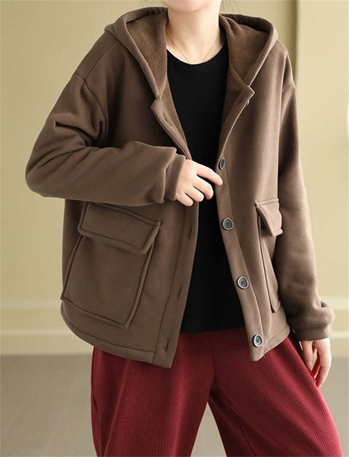 ボタンパーカー 裏起毛 レディース 秋 冬 厚手 長袖 スウェット パーカー 大きい サイズ ジャケット ブルゾン アウター カーディガン ライトアウター コート ボタン 長袖 羽織り 大きい ゆった ボタンパーカー 裏起毛 レディース 秋 冬 厚手 長袖 スウェット パーカー 大きい サイズ ジャケット ブルゾン アウター カーディガン ライトアウター コート ボタン 長袖 羽織り 大きい ゆった