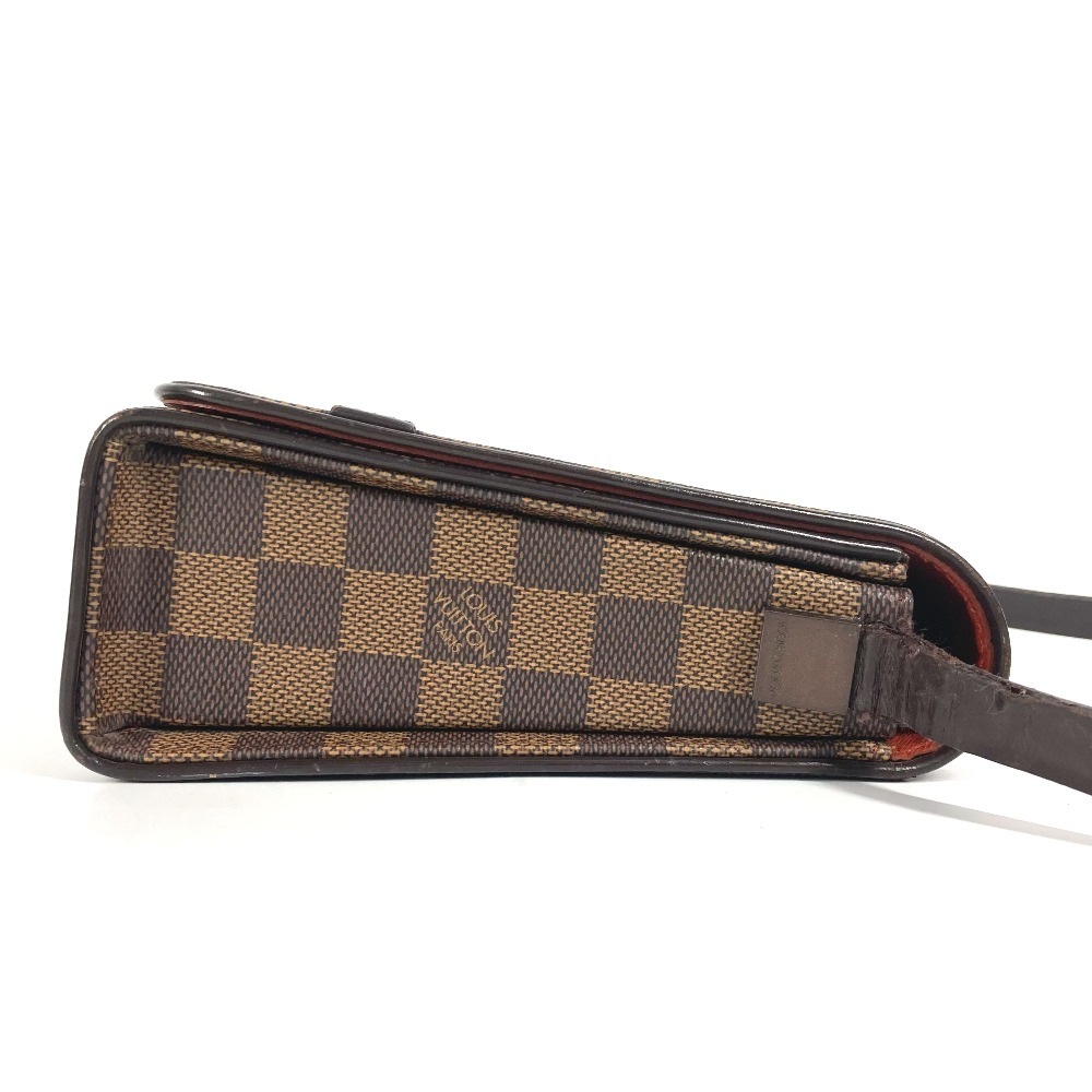 ショルダーバッグ N51160 トライベッカ・ロン ダミエ カバン 肩掛け フラップ ダミエキャンバス エベヌ ブラウン