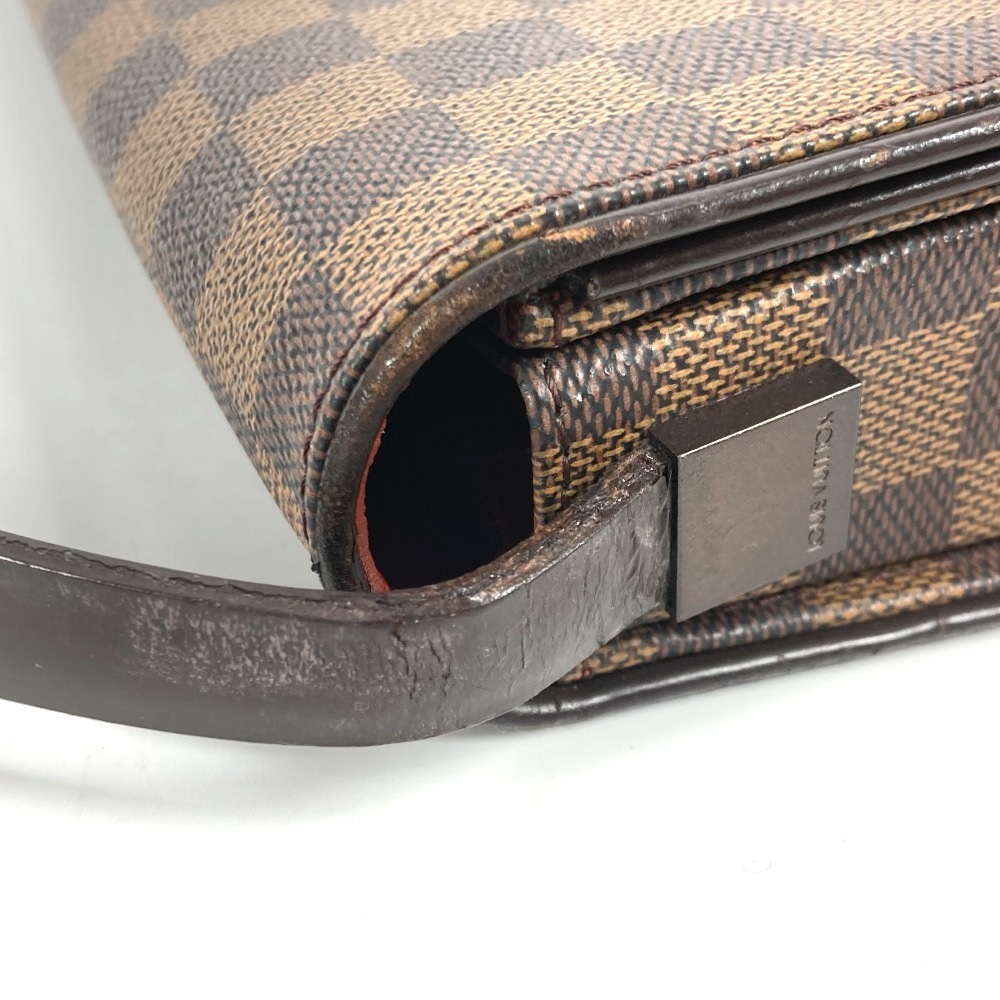 ショルダーバッグ N51160 トライベッカ・ロン ダミエ カバン 肩掛け フラップ ダミエキャンバス エベヌ ブラウン