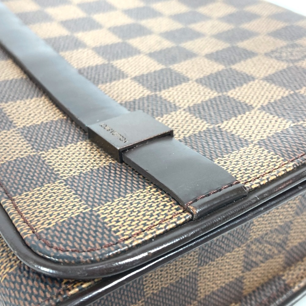 ショルダーバッグ N51160 トライベッカ・ロン ダミエ カバン 肩掛け フラップ ダミエキャンバス エベヌ ブラウン