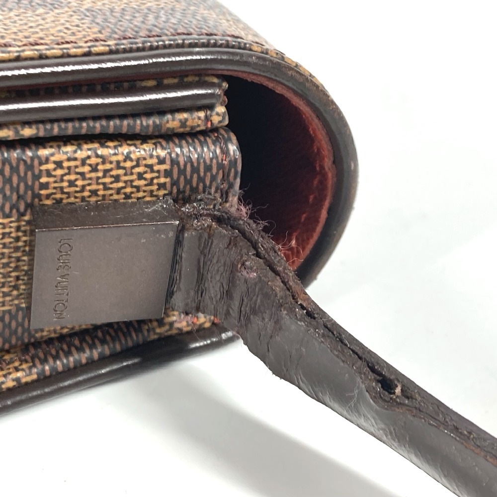 ショルダーバッグ N51160 トライベッカ・ロン ダミエ カバン 肩掛け フラップ ダミエキャンバス エベヌ ブラウン