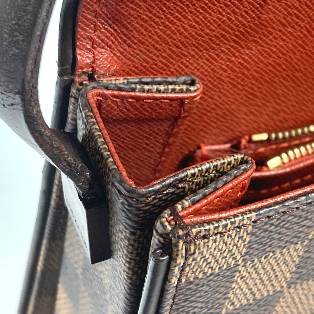 ショルダーバッグ N51160 トライベッカ・ロン ダミエ カバン 肩掛け フラップ ダミエキャンバス エベヌ ブラウン