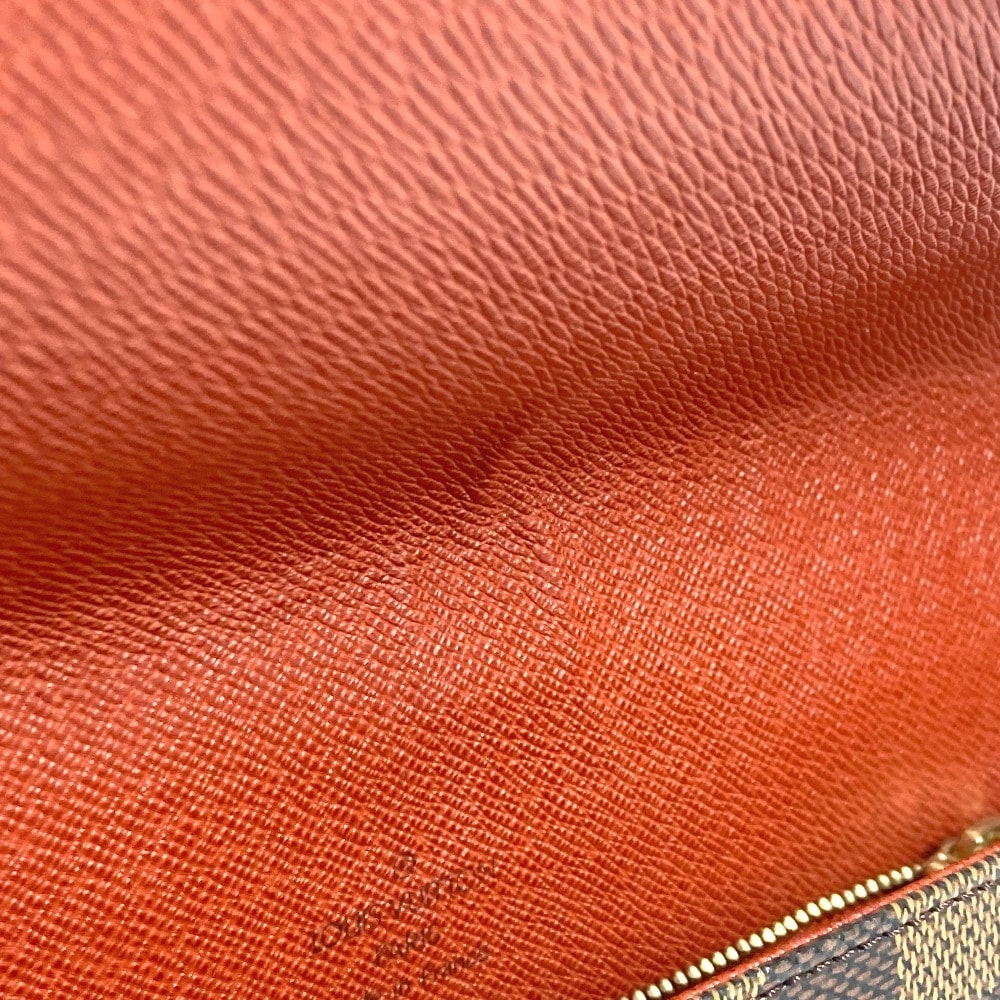 ショルダーバッグ N51160 トライベッカ・ロン ダミエ カバン 肩掛け フラップ ダミエキャンバス エベヌ ブラウン