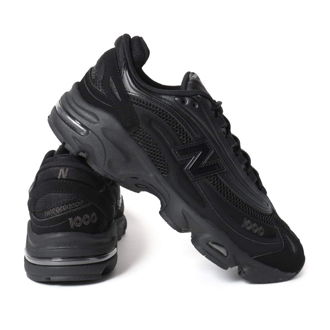NEW BALANCE ニューバランス 1000 スニーカー M1000B BLACK ( NB ランニング ブラック 黒 メンズ トリプルブラック 2002 1906 9060 990 )