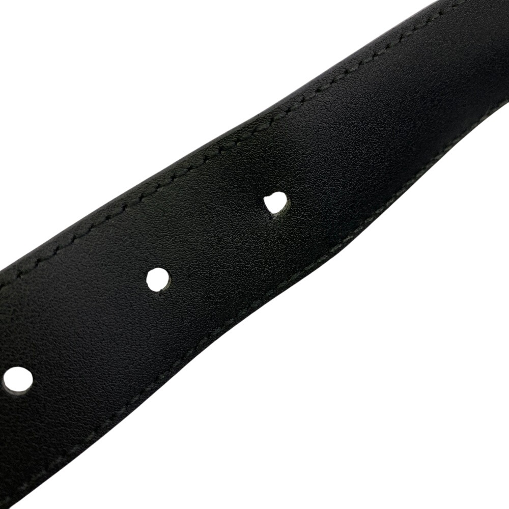 510309 CAOON レザー ベルト ブラック ブランド