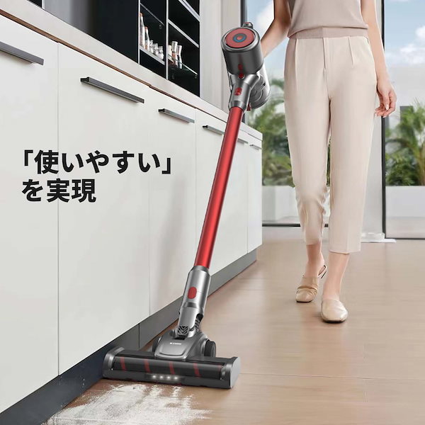 強力　RISOU コードレス　2in1 クリーナー　掃除機　サイクロン　充電式 RISOU 掃除機 コードレス 軽量 スティック掃除機 ハンディ