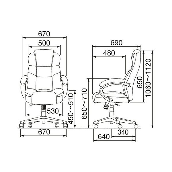 ナカバヤシ ファブリックポケットコイルチェア 肘付 ブラック CCF-501BK 1脚 (組立品)