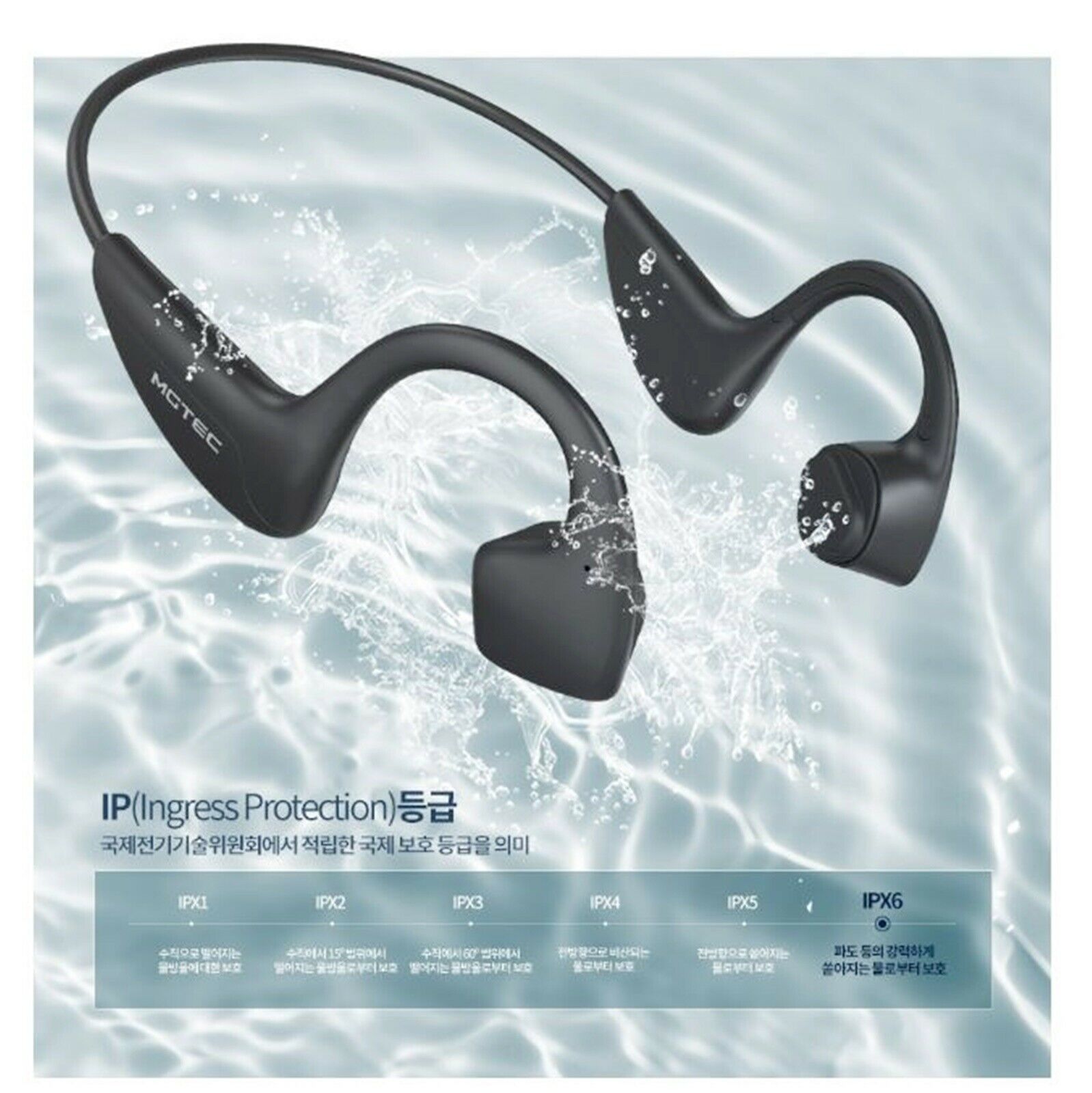 MGTEC APT-X HD Earfree G5 骨伝導ヘッドホンワイヤレスブルートゥースイヤホン