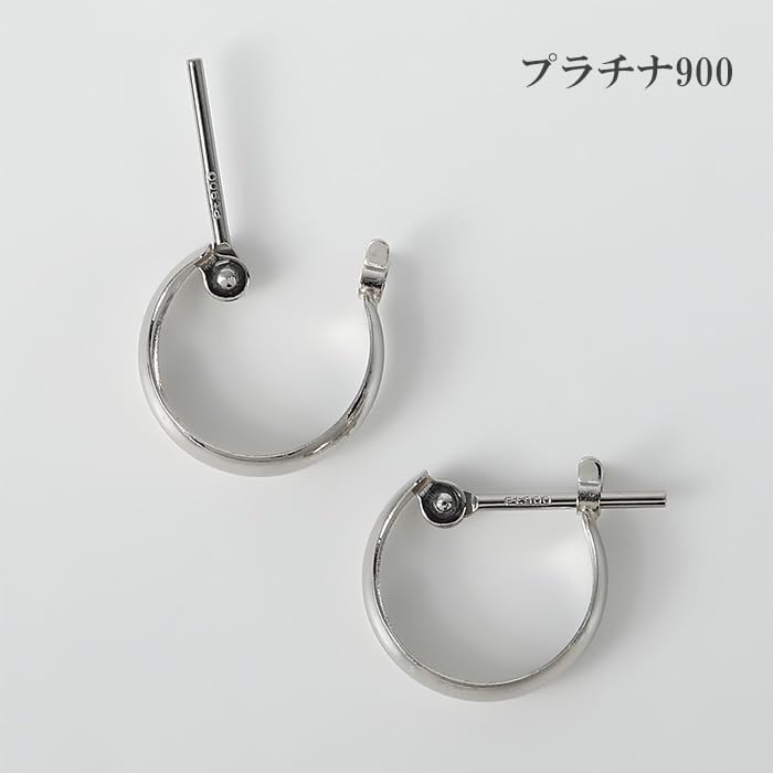 ムーンピアス ピアス 小さめ中折れ式 ポスト日本製キャッチレス ワンタッチK18 ムーンピアス ピアス 小さめ中折れ式 ポスト日本製キャッチレス