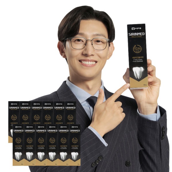 (12個) ブグァン薬品 シリンメド マルチケア 歯磨き粉 125g