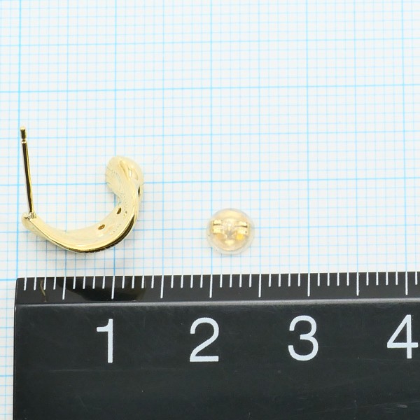 K18 18金 YG イエローゴールド ピアス ダイヤ 0.03 ×2 ジュエリー 中古 K18 18金 YG イエローゴールド ピアス ダイヤ 0.03 ×2 ジュエリー 中古