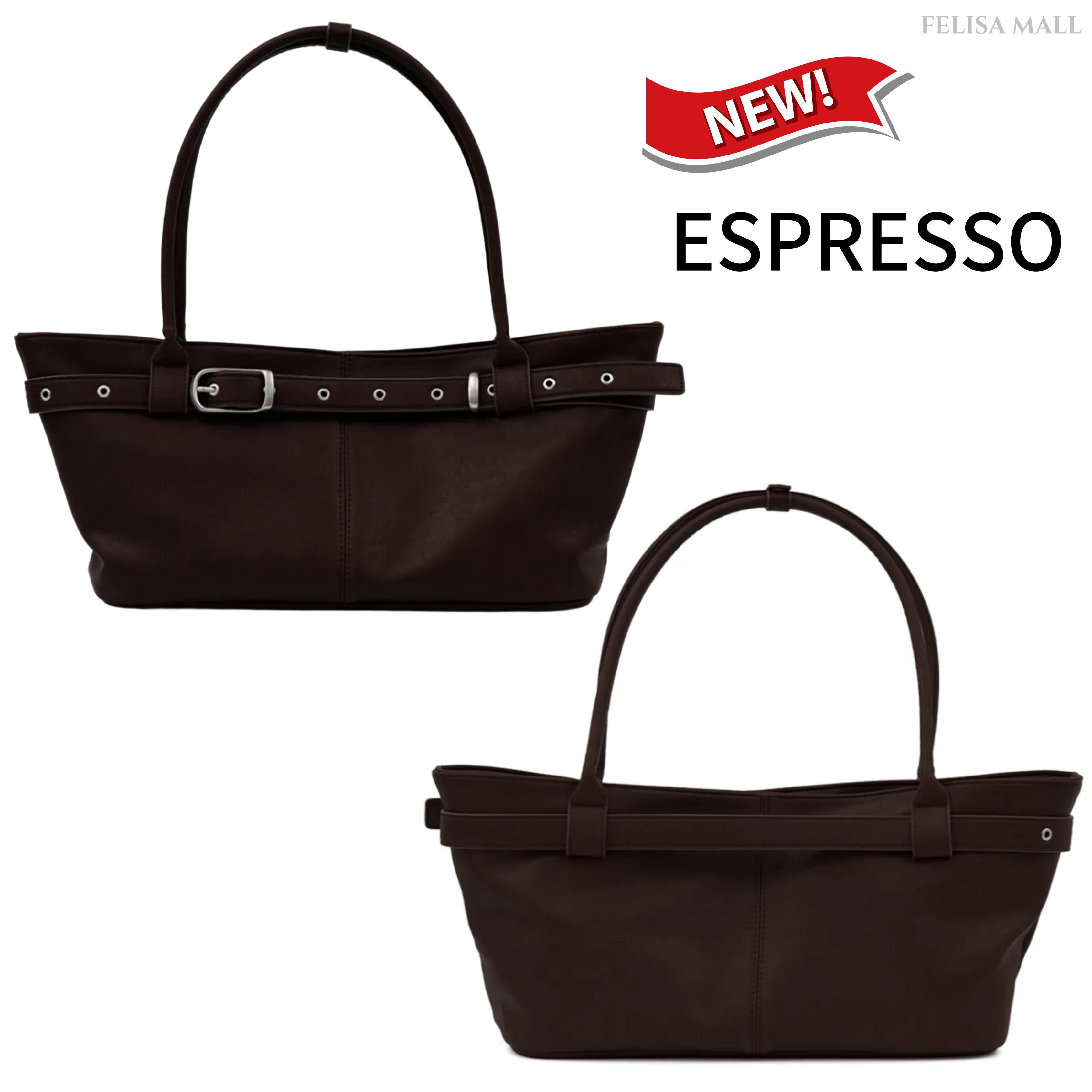 [Yeomim] Belted Boat Bag ショルダーバッグ 人気 韓国ブランド