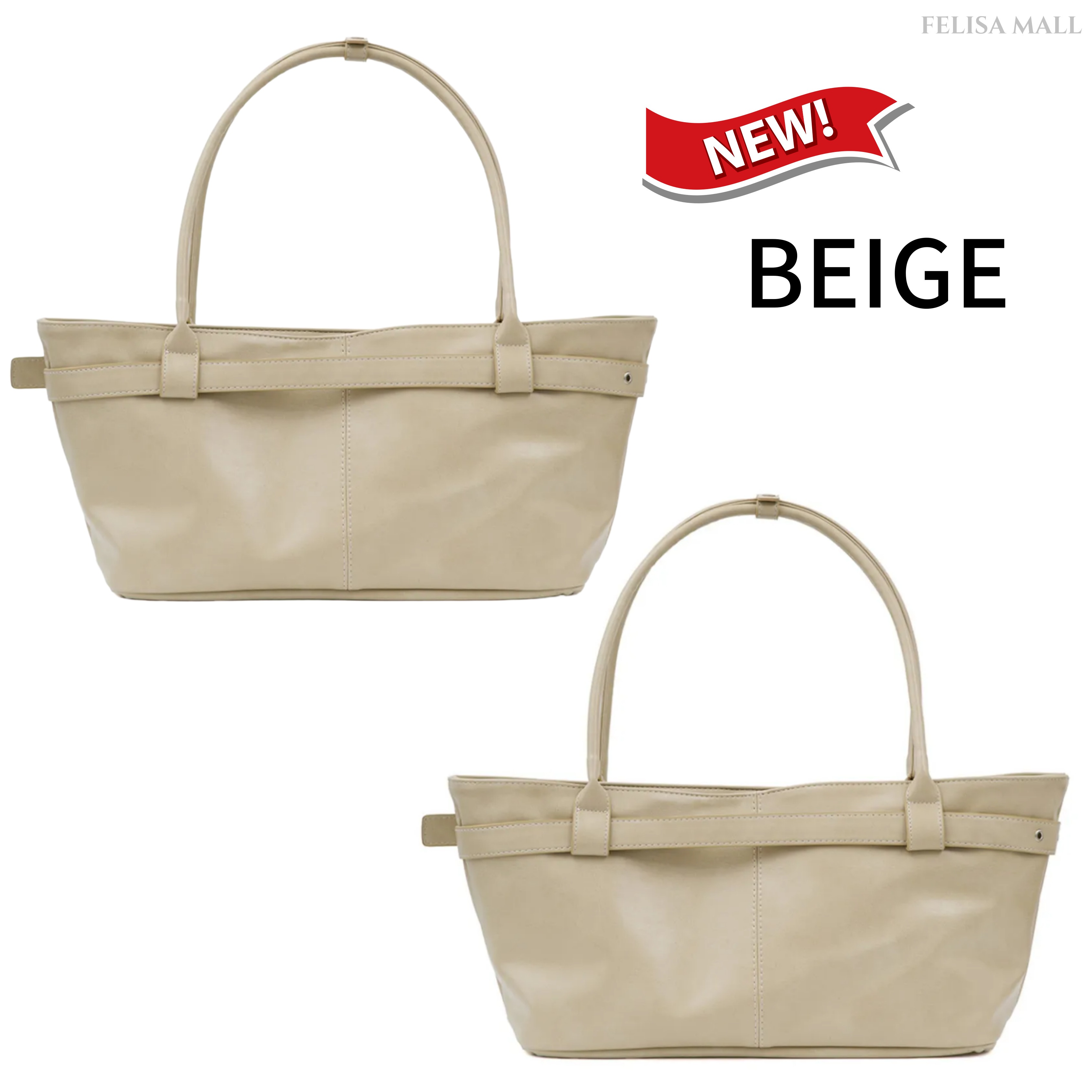 [Yeomim] Belted Boat Bag ショルダーバッグ 人気 韓国ブランド