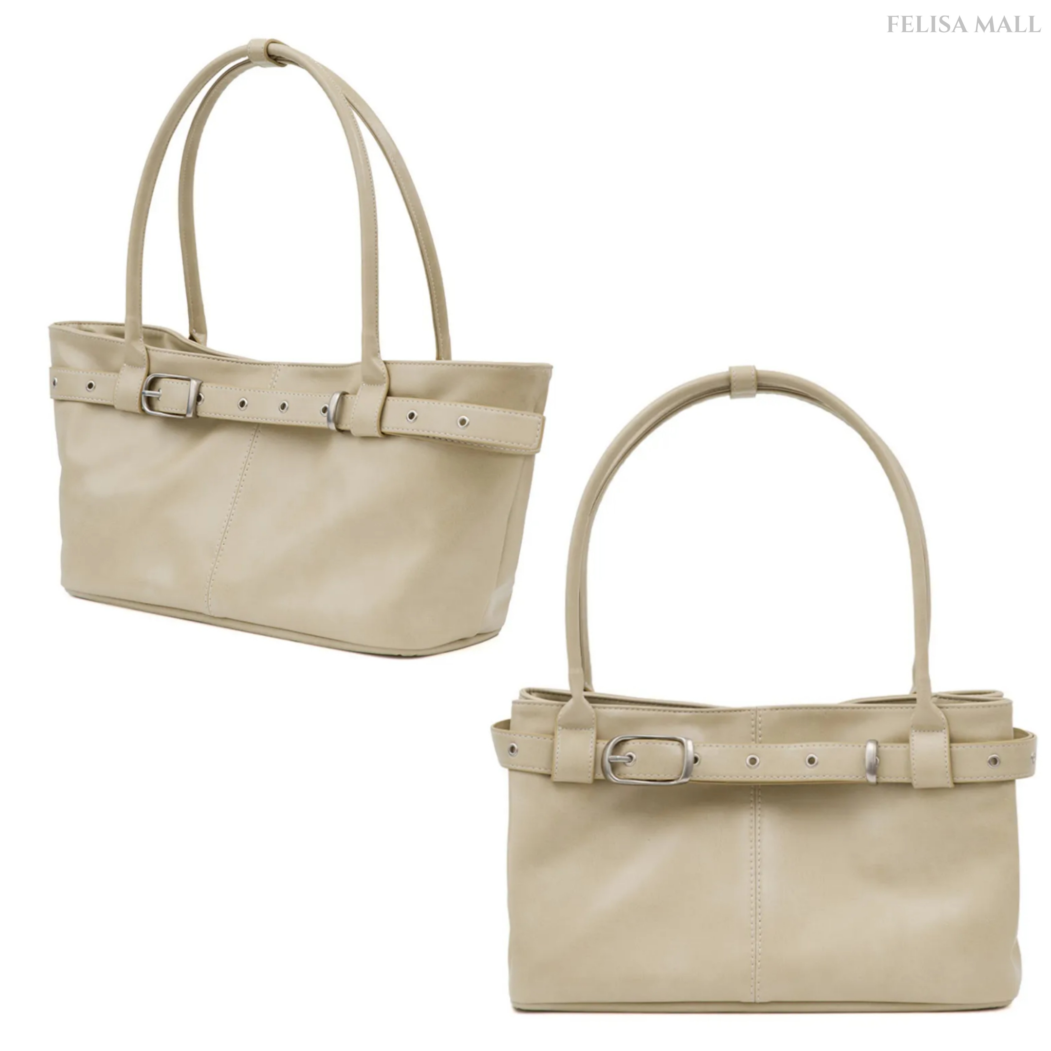 [Yeomim] Belted Boat Bag ショルダーバッグ 人気 韓国ブランド