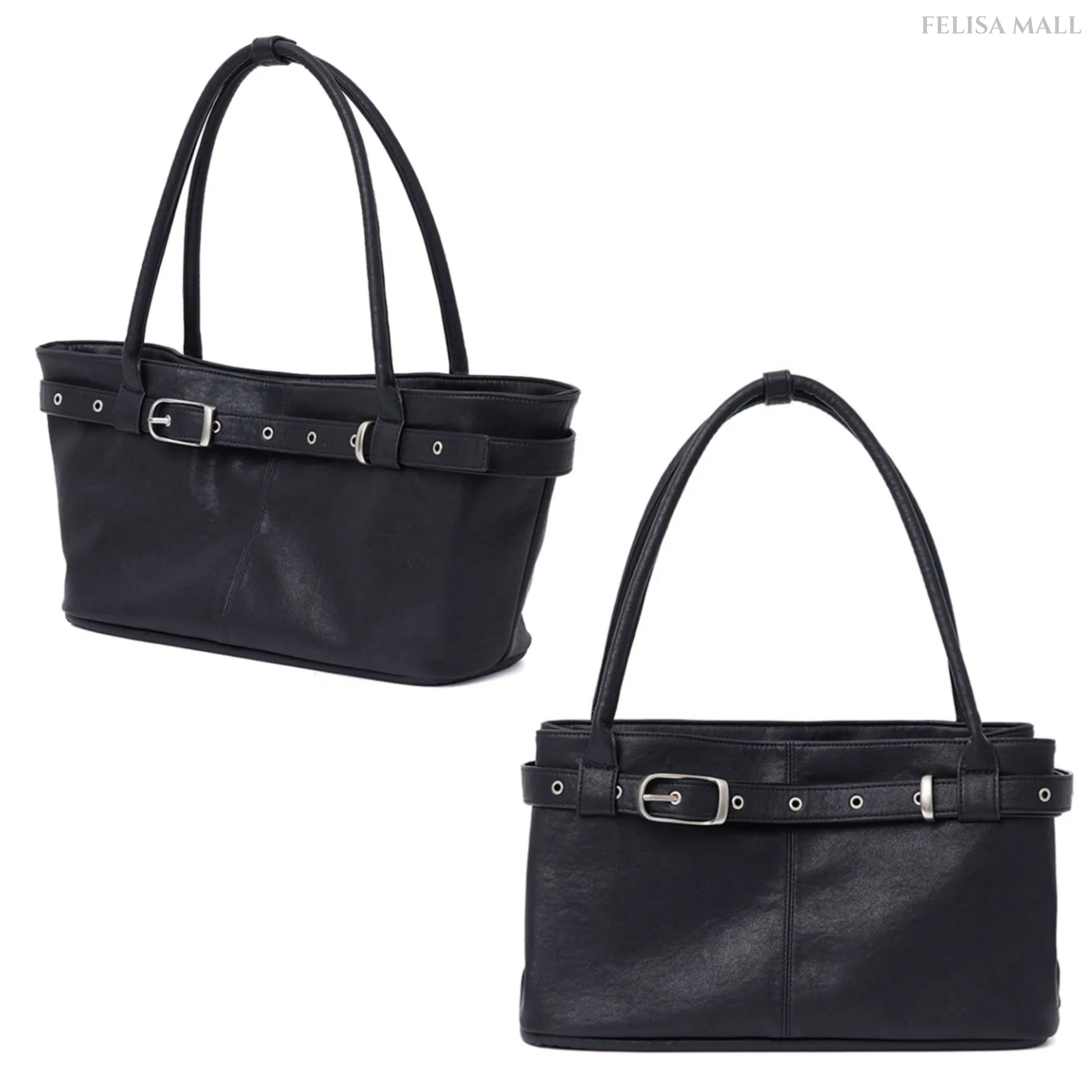 [Yeomim] Belted Boat Bag ショルダーバッグ 人気 韓国ブランド