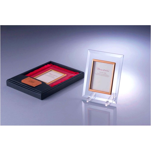 高級クリスタルアート フォトフレーム DX 写真立て L版対応 127mm×89mm ウルトラホワイトガラス使用 化粧箱入り 日本製 高級クリスタルアート フォトフレーム DX 写真立て L版対応 127mm×89mm ウルトラホワイトガラス使用 化粧箱入り 日本製