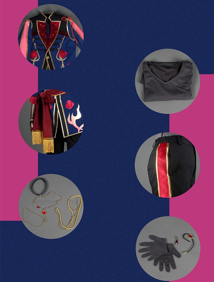 ES あんさんぶるスターズ バレンタインキャンペーン2024 Adam/Eve 乱凪砂 七種茨 コスプレ衣装 コスチューム ハロウィン 変装 仮装 ES あんさんぶるスターズ バレンタインキャンペーン2024 Adam/Eve 乱凪砂 七種茨 コスプレ衣装 コスチューム ハロウィン 変装 仮装