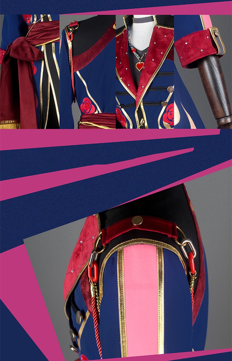 ES あんさんぶるスターズ バレンタインキャンペーン2024 Adam/Eve 乱凪砂 七種茨 コスプレ衣装 コスチューム ハロウィン 変装 仮装 ES あんさんぶるスターズ バレンタインキャンペーン2024 Adam/Eve 乱凪砂 七種茨 コスプレ衣装 コスチューム ハロウィン 変装 仮装