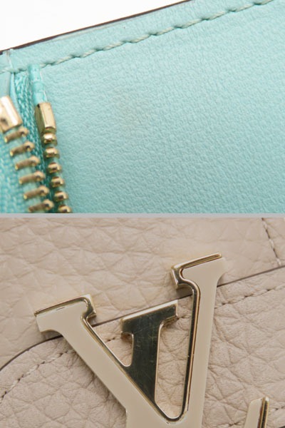 ほぼ新品ルイヴィトンLVヴェルティカルウォレットコンパクト二つ折り財布コンパクト財布ガレベージュトリヨンレザーM82198 ほぼ新品ルイヴィトンLVヴェルティカルウォレットコンパクト二つ折り財布コンパクト財布ガレベージュトリヨンレザーM82198