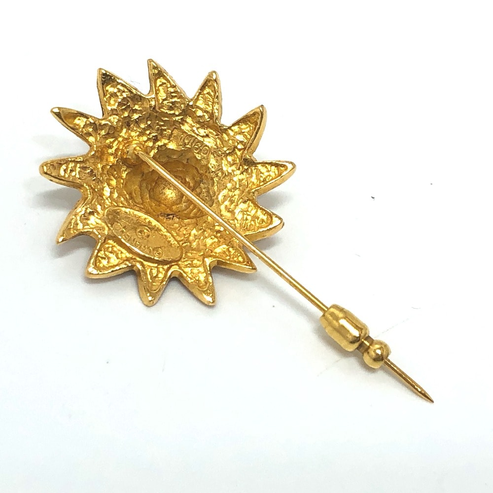 ブローチ ライオン ヴィンテージ ピンブローチ メタル ゴールド ブローチ ライオン ヴィンテージ ピンブローチ メタル ゴールド