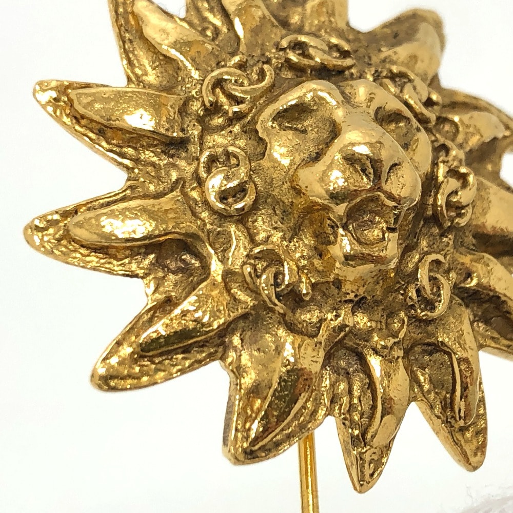 ブローチ ライオン ヴィンテージ ピンブローチ メタル ゴールド ブローチ ライオン ヴィンテージ ピンブローチ メタル ゴールド