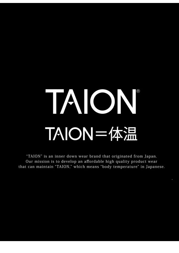 【SALE10%OFF】【即納】TAION タイオン アウター シティダウンフーディー 長袖 ダウン ミドル丈 収納 フード ユニセックス 106jkci