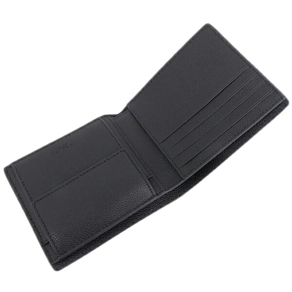 コーチ 財布 メンズ 二つ折り財布 アウトレット コインウォレット レザー ブラック CR378BLK COACH コーチ 財布 メンズ 二つ折り財布 アウトレット コインウォレット レザー ブラック CR378BLK COACH